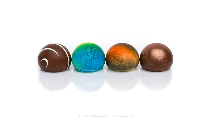 Delicious truffles photographed for a local company in Sammamish, WA