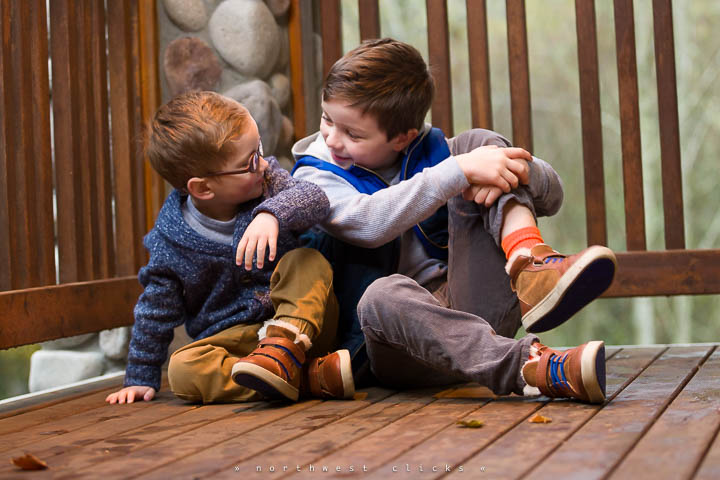 The cutest brothers on one of our photo sessions in Preston