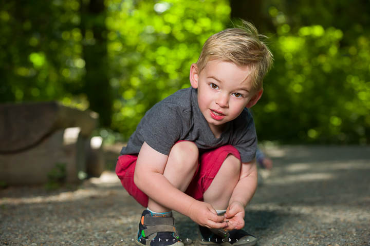 Photoshoot with professional Bellevue children photographer