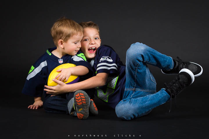 Professional indoor children photos in Redmond, WA